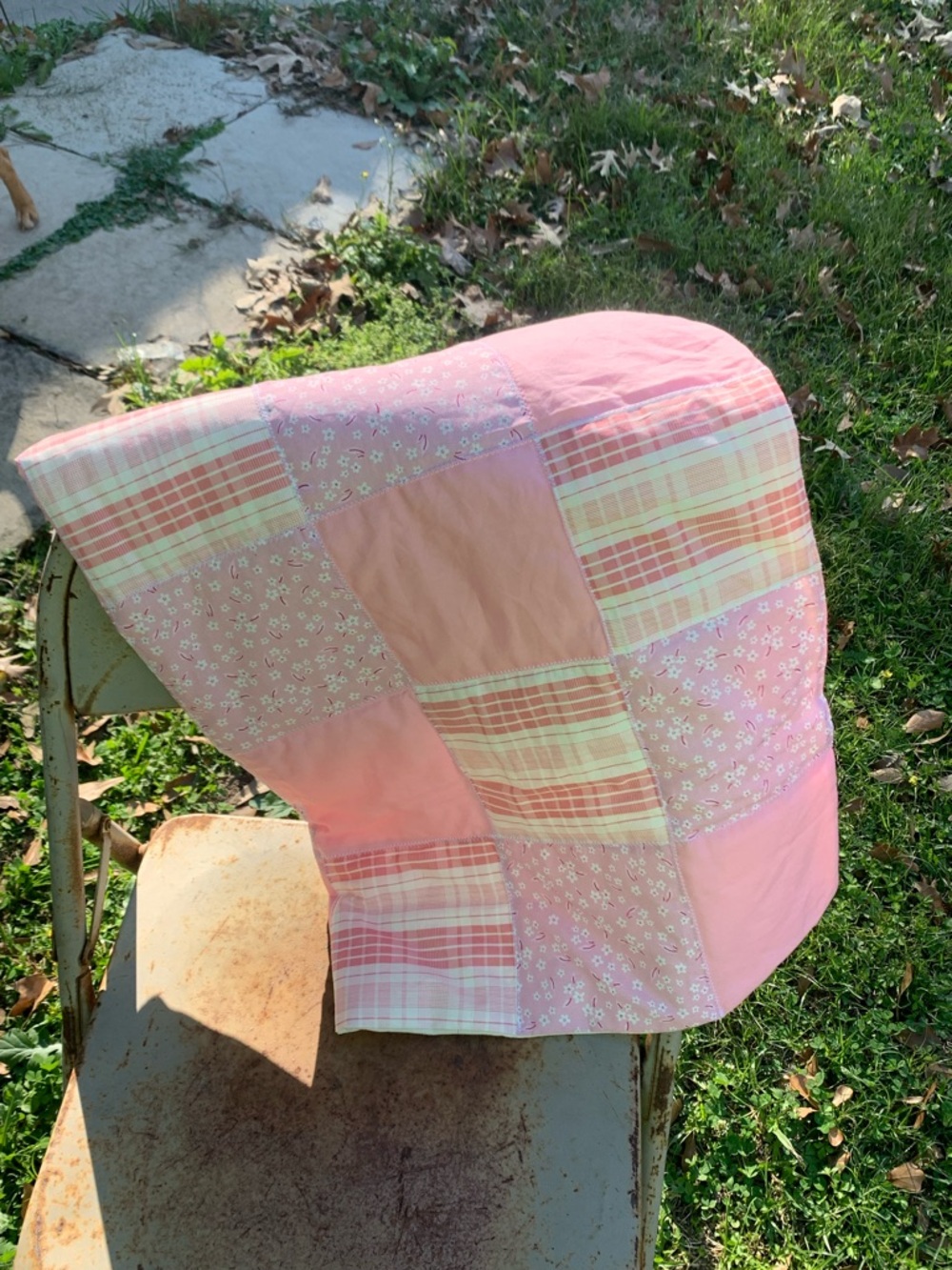 Handmade Baby quilted blanket